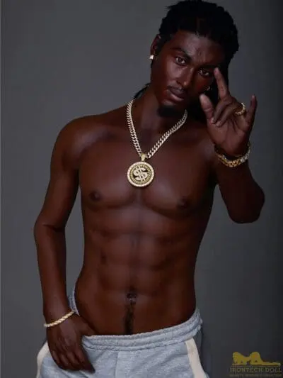 black male love doll
