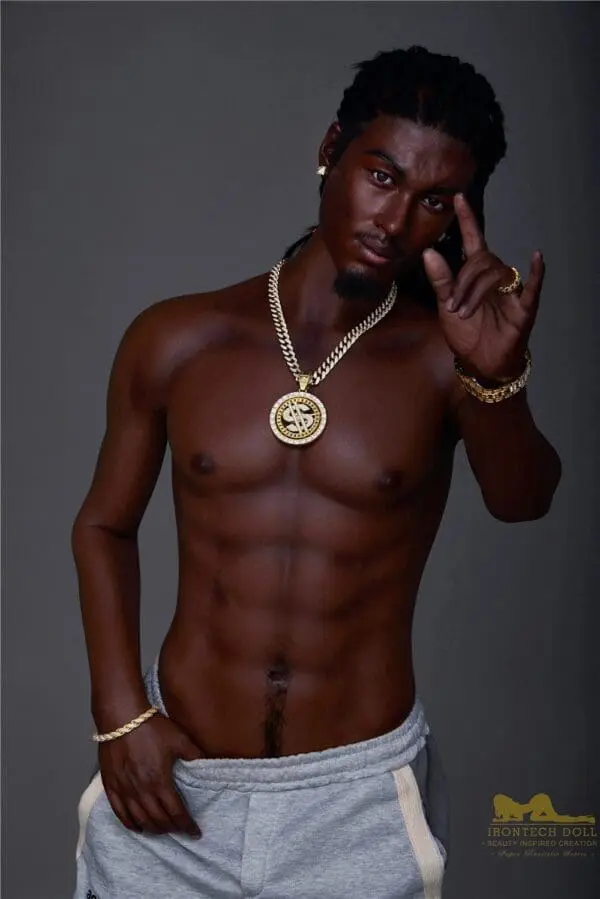 black male love doll