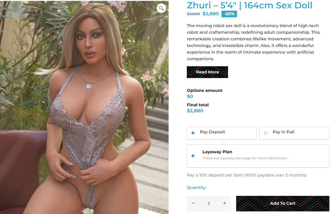 Sex Doll Financing - Aurora Love Dolls
